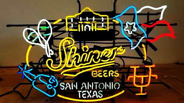 Shiner Beers San Antonio Texas Neon Sign
